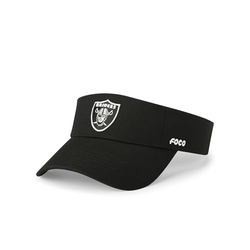 Image of FOCO NFL Mens NFL Team Logo Visor Hat Caps