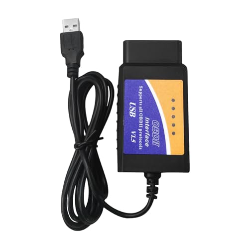 ELM327 OBD2 USB Adapter, Diagnostic Coding Tool for Lincoln Mercury Vehicles, ELMconfig Scanner OBDII Scan Tool with MS-CAN/HS-CAN Switch for Windows, Not Competible with Mustang Ford Mozda