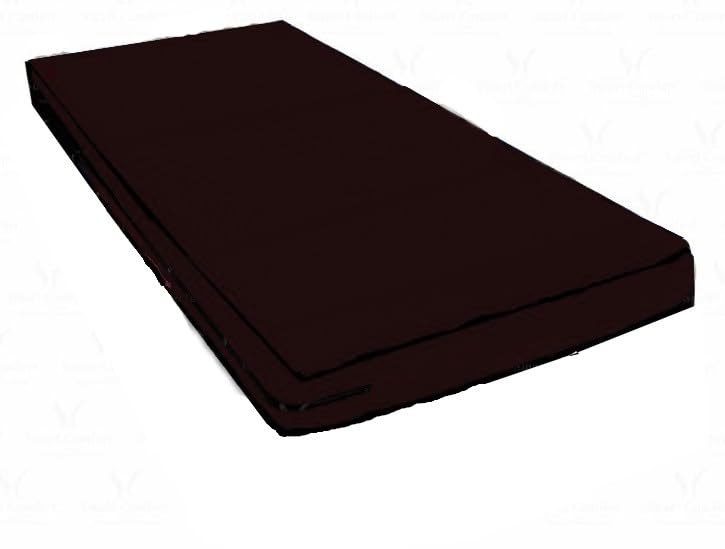 Image of 100% Waterproof Mattress Cover /Protector with Zipper Chain for Double Bed (Set of 2 Pieces) II All Around Protection with 360 Encasing (36 inch*72 inch*7, Brown)