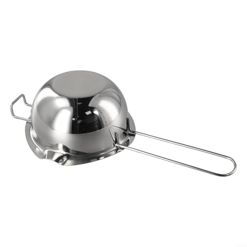 Yuanpgky Stainless Steel Wax Melting Pot Double Boiler for DIY Wedding Scented Candle Making with Food-Grade Material and Mirror Polishing Finish