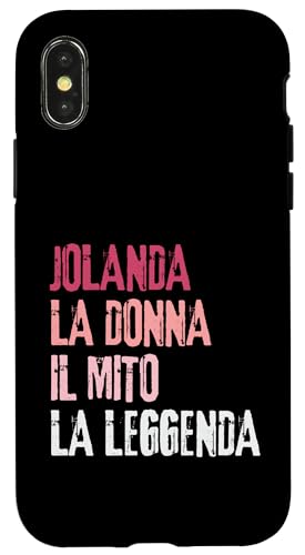 Jolanda La Donna Il Mito La Leggenda Festa di Compleanno �X�}�z�P�[�X iPhone X/XS �p