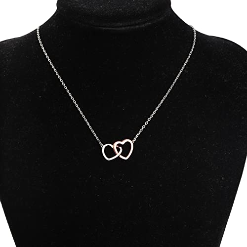 FEELMEM Bat Mitzvah Gifts for Girls Mazel Tov Congratulations Necklace Behind You All Your Memories Love Heart Gift2