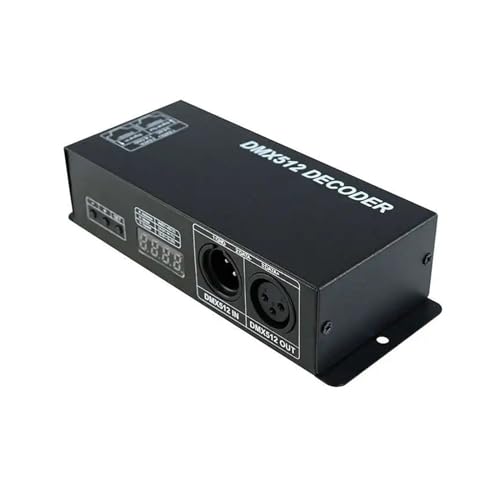 Pilote de gradation contrôleur Dmx512 RJ45 DC12-24V pour décodeur d'affichage numérique Dmx 512