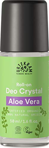 Urtekram - Desodorante Cristal de Aloe Vera Roll-On 50ml - Organico