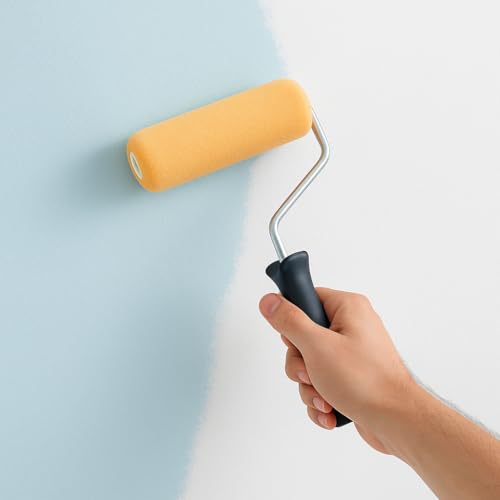 Miniatura 9 de 11cm Recambio Rodillo Pintura Piel De Melocoton, Flocados Para Pintar Paredes-Superficies Lisas, Espuma Flocada, Compatible Con Esmaltes Acrilicos Y Al Disolvente