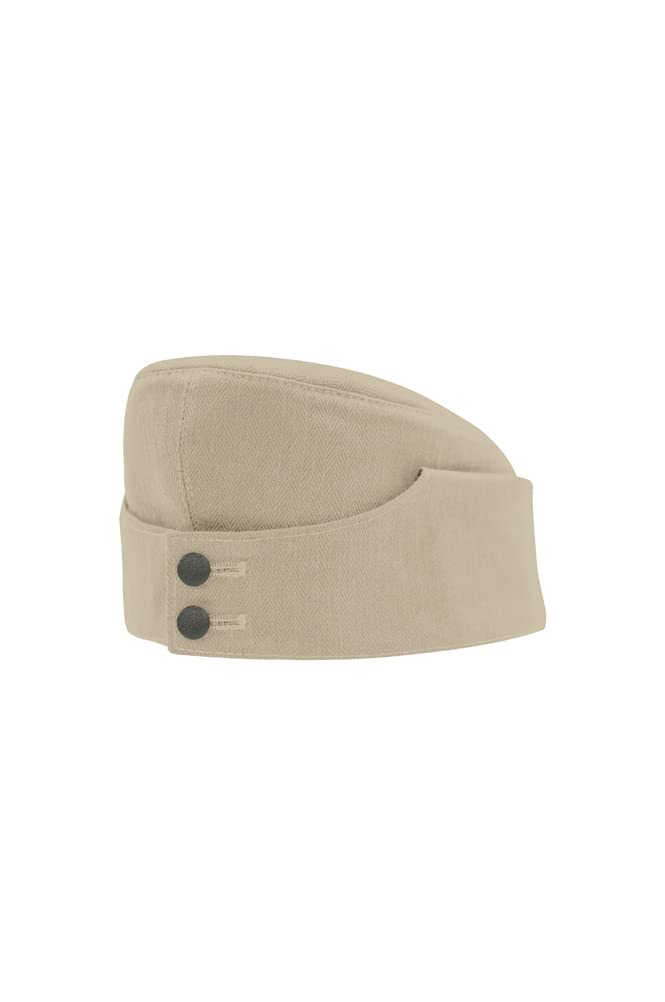 M42 Heer/Elite EM Off-White HBT overseas cap