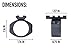 Monstrum Piggyback Picatinny Ring Mount for Rifle Scopes | 1 inch
