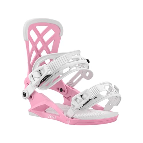 Union Rosa Women's Snowboard Bindings, Pink, Medium