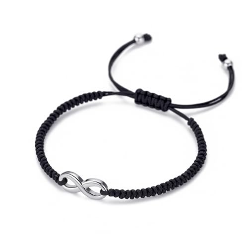MOO&LEE Infinity Bracelet for Women and Men Friendship Bracelet Matching Couples Jewelry4