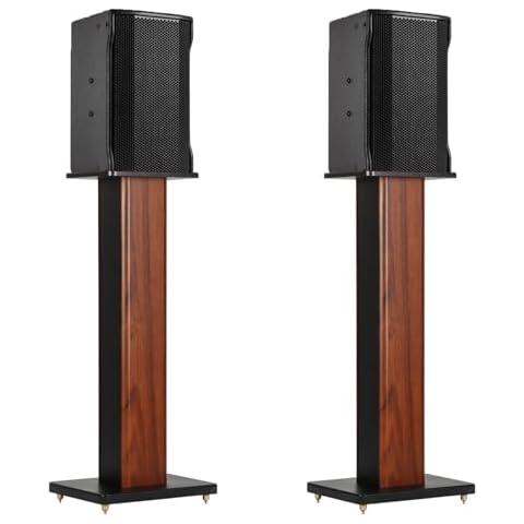 Baoz 24" Wood Grain Speaker Stands Cover