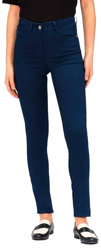 Caroll - Pantalón Cigarette, Azul Marino, Talla 44