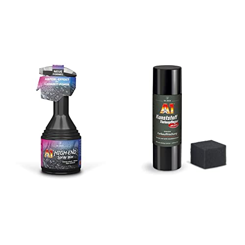 Dr. Wack – A1 HIGH END Spray Wax, 500 ml & A1 Kunststoff-Tiefenpfleger MATT...