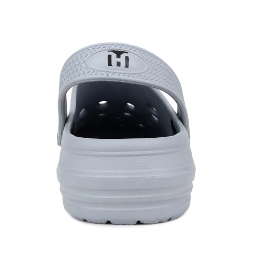 Image of Hygear Men's Feather EVA Clogs | Lightweight | Breathable | Waterproof | Anti-Skid | Comfortable Slip-On Clogs for Men