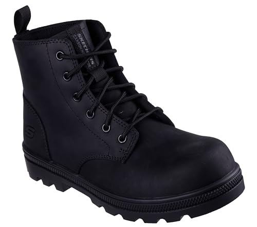 Skechers Women's Ace Up Rotund Cabon Nano Safety Toe Industrial Boot