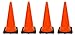 JBC Safety Plastic Revolution Series Traffic Cone 4 PCS SET, 28" HT, RS70032C