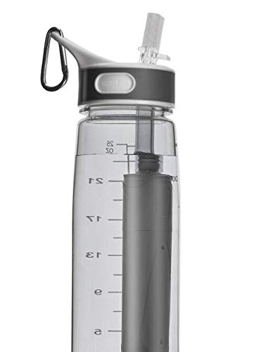 Taza de agua con filtro portátil negra Cover