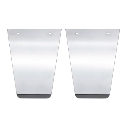 UNITED PACIFIC 21430 Mud Flap Bracket, Anti-Sail Plate, Plain, Stainless