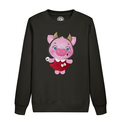Sweatshirt enfant cochon diable pour partager des moments complices