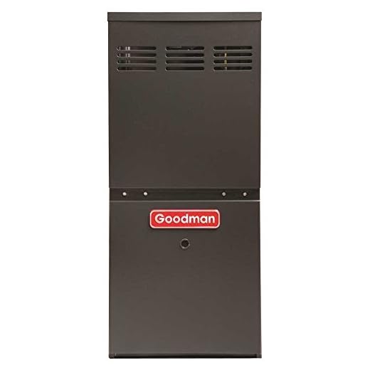 Goodman GMH80803BN Gas Furnace, Two-Stage Burner/Multi-Speed Blower, Upflow/Horizontal - 80,000 BTU
