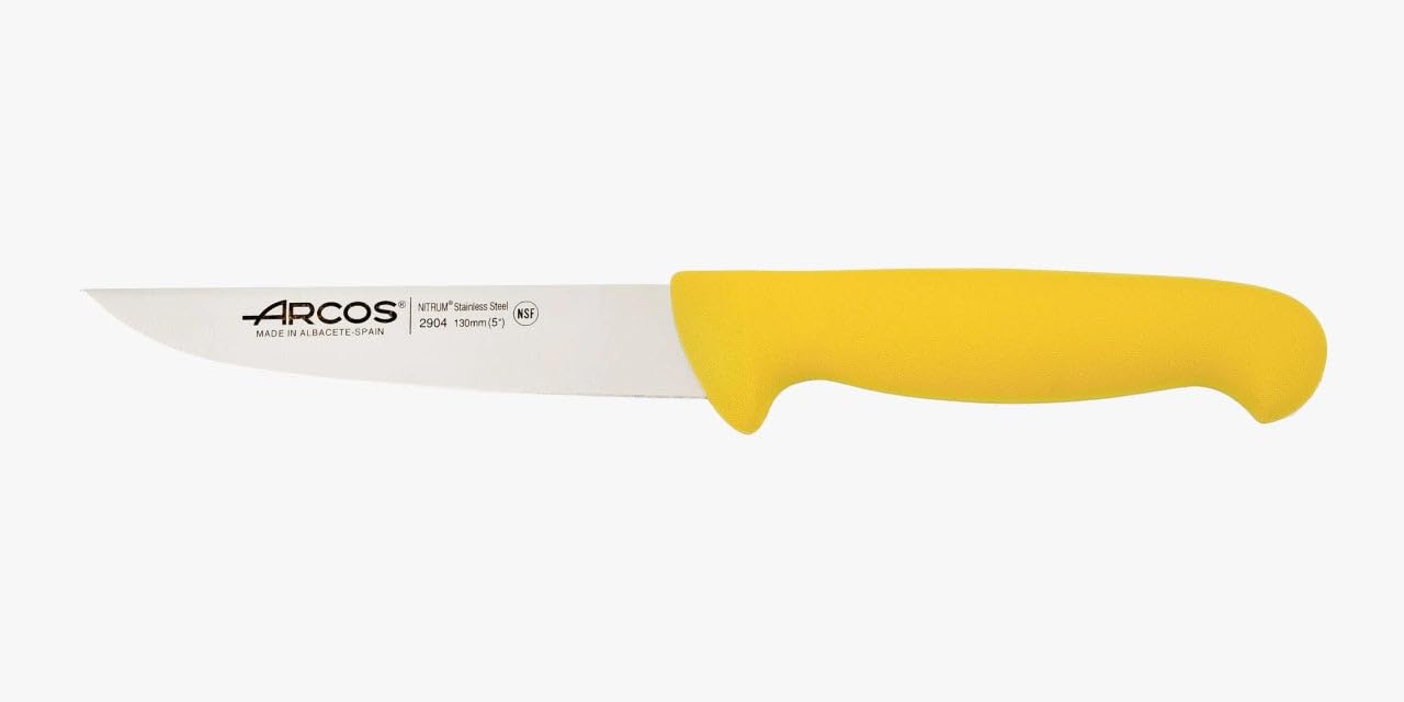 Arcos Cuchillo Chef con Hoja Acero Inoxidable Nitrum 200 mm. Cuchillo Cocina Profesional multipropósito. Mango ergonómico Polipropileno. Serie 2900. Color Negro. — view 51