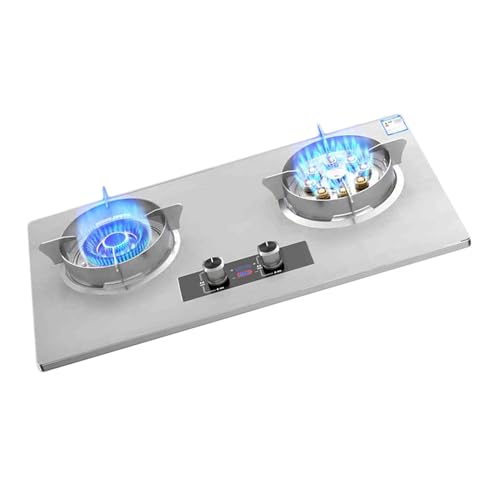 Cocina De Gas De Acero Inoxidable De 5,2 KW Con Temporizador, Encimera Extraíble/integrada, Ideal For Restaurantes Y Puestos De Comida Familiares.(NG)