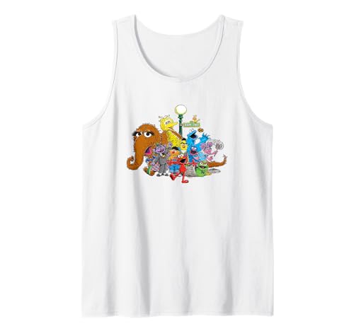 Sesame Street Group Street Light Tank Top le débardeur nostalgique qui ravive vos souvenirs