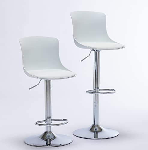 Sidanli White Bar Stools Set Of 2 #TOP4