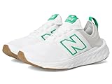 New Balance Men's Fresh Foam X Cruz Artisan V3 Running Shoe, White/Kelly Green/Grey Matter, 45 EU