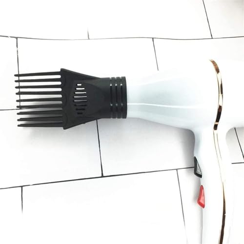 Universal Haartrockner Kamm Düse Kunststoff Friseur Salon Haartrockner Blaskamm Aufsatz Haar Styling Düse Werkzeug Schön und Mode Salon Werkzeug zum Glätten Entwirren Feines lockiges natürliches Haar