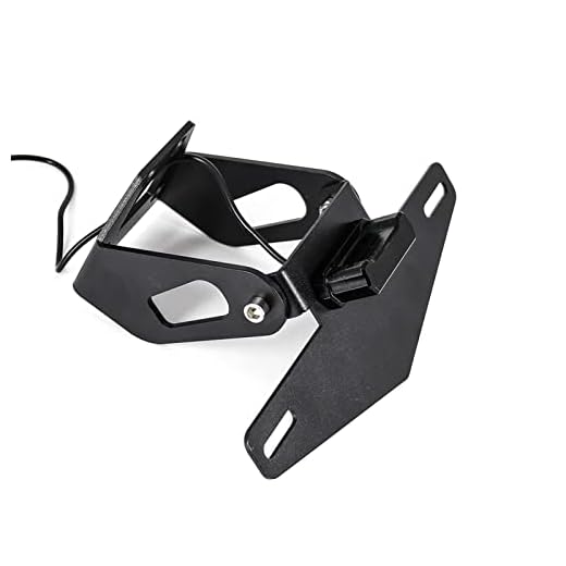 Motorcykelplattahållare Motorcykel Licensplåthållare Bracket För Kawasaki Ninja 400 För Ninja400 Z400 2017 2018 2019 2020 Frame Tay Tidy Fender Eliminator Nummerplattans support