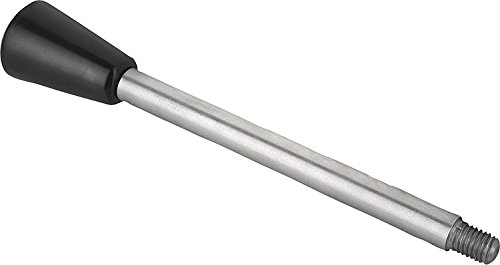Image of Kipp 06360-4A2X35 Steel Gear Lever with 1 /4-20 inch External Thread, Style C, Inch, Steel Surface Finish, 8 mm Diameter, 74 mm Length