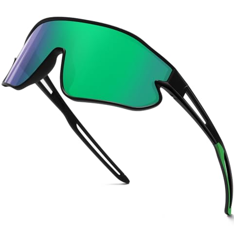 SEKKAF Kids Sunglasses, Youth Baseball Sunglasses Polarized Sports Cycling Shades for Boys Girls Lightweight Frame