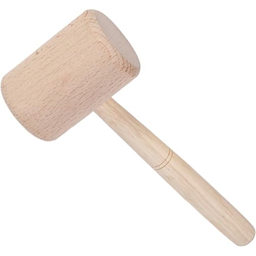Malelet en Bois en Cuir en Cuir Cartouche Marteau Outil en Cuir Manuel Marteau Maillet Menuisier en Bois Marteau Outil De Main-d'œuvre De Bois