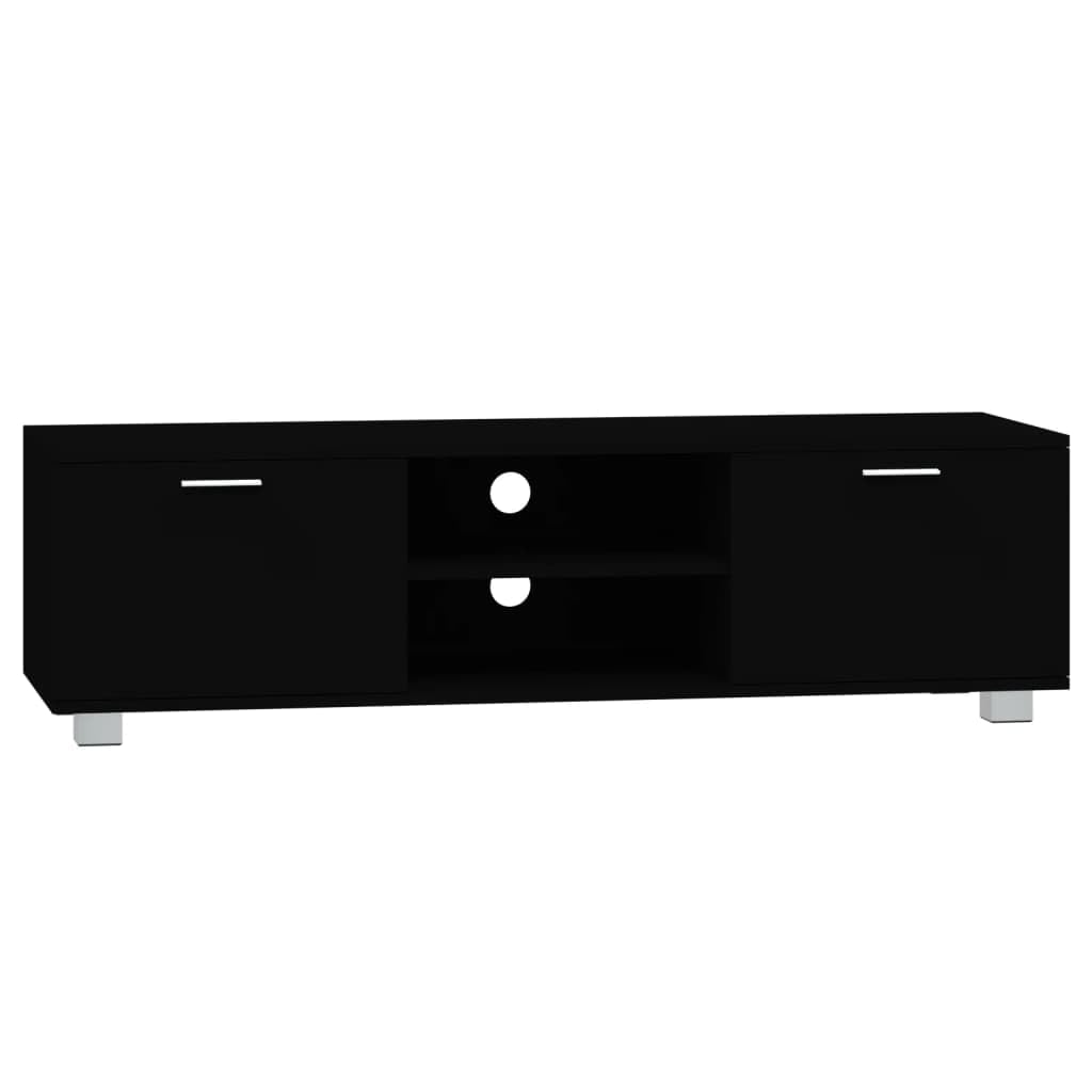 stand tv in legno multilayer bianco 140 x 40.5 x 35 cm