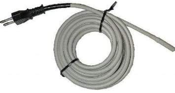 NATURAVIVA PADOVA Cable calefactor de doble silicona para acuarios, invernaderos, piscinas, pequeños animales (15 W, 330 cm)