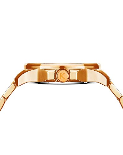 Kredo Men OTUS² Rose Black Japanese Quartz Time and Date Movement Analogue Watch - Image 3