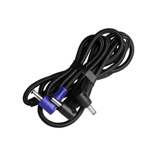 Sumwind 空調作業服用 ファンケーブル 7.4V~43V汎用 L字型DCプラグ 外径3.8/内径1.35mm 空調ウェア用DC to DCコード バッテリーからファンまでの接続用 予備 交換用コード (DCケーブル1本)のサムネイル