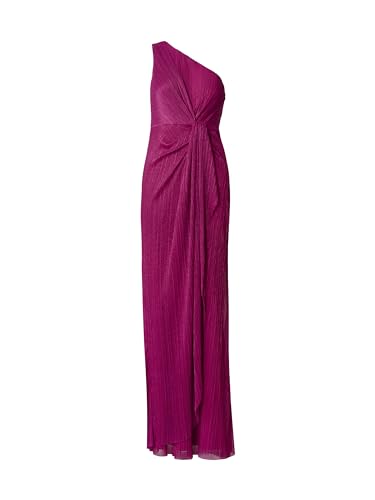 Image of Adrianna Papell One Shoulder Pleated Draped Starburst Gown