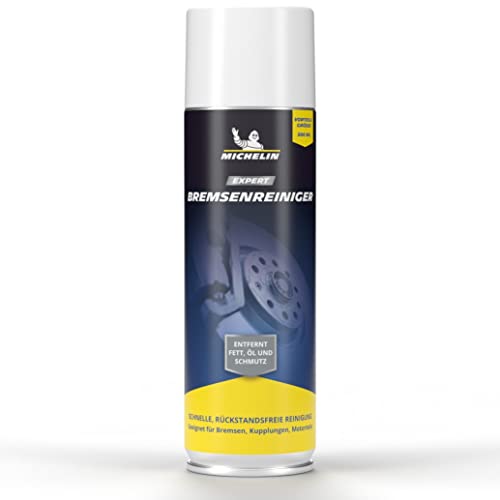MICHELIN EXPERT Bremsenreiniger Spray | Reinigt und Entfettet Bremsen Kupplungen und Motorteile an Auto Motorrad und Fahrrad | 500ml