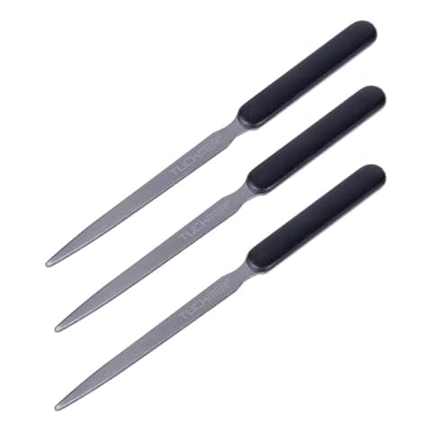 Office Letter Opener Stainless Steel Envelope Openers Lightweight Mail Slitters Letter Knives for Office Home Supplies (3) Cover