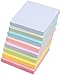 Sticky Notes 3x3 Inches, 8 Pads, 800 Sheets, 8 Color Sticky Note Pads, Premium Sticky Pads, Sticky Notes Bulk, Self-Stick Note Pads, 100 Sheets/pad