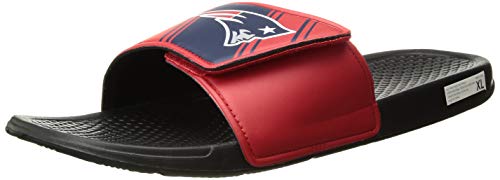 Image of FOCO mens NFL Team Logo Legacy Sport Slide Sandals