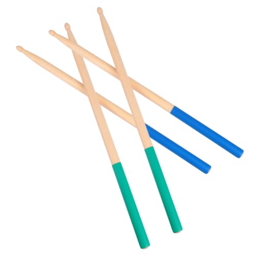 Baquetas 5A de madera de arce con agarre antideslizante, 2 pares miniatura 1