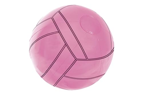 Image of Bestway Sport Inflatable Beach Ball 16 Inch / 41cm | Designer Inflatable Beach Baseball Splash & Play | Vinyl | Swimming | Pool Ball for Kids White, Multi (31004)