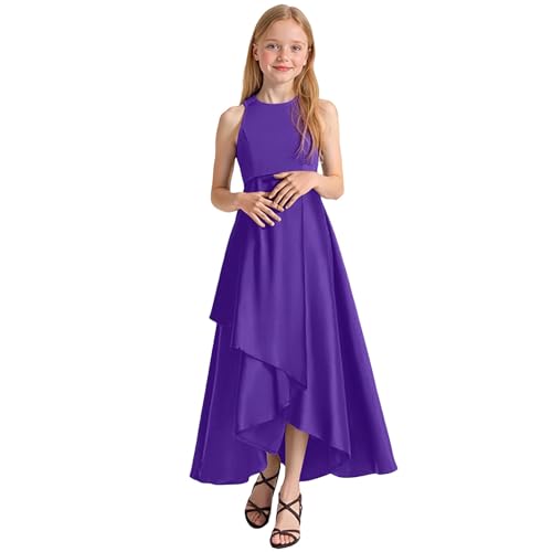 Robe de soirée fille sans manches légère pour éviter la chaleur