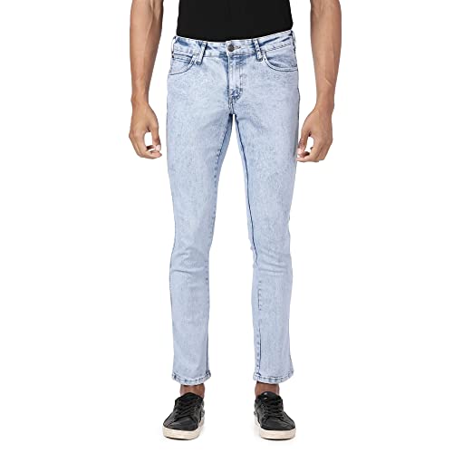 Image of Wrangler Men's Skanders Slim Fit Low-Rise Jeans