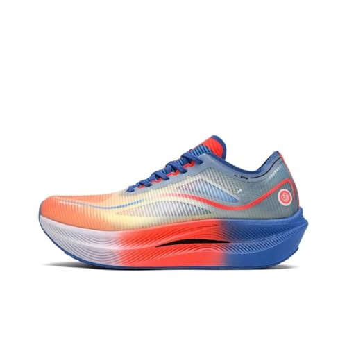 Image of Carbon Plate Marathon Running Racing Shoes Men Stable Support Shock-Relief Ultra-Light TPU Outsole Rebound Sneakers