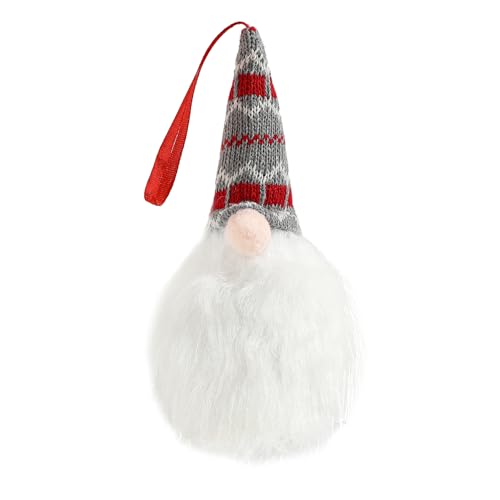 Valorcielo Christmas Tree Hanging Gnomes Ornaments Set of 12, Swedish Handmade Plush Gnomes Hanging Home Decorations Holiday Decor - Thumbnail 6