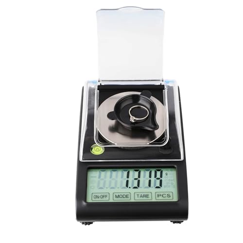 Báscula digital táctil de alta precisión 50g x 0.001g miniatura 5