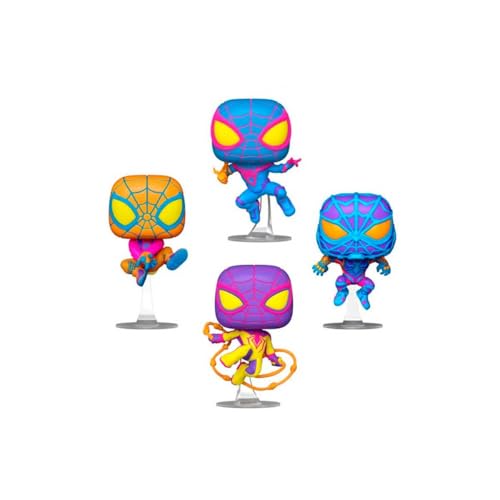 Funko Pop Miles Morales Pack de 4 Figuras de Vinilo Coleccionables para Regalo 2